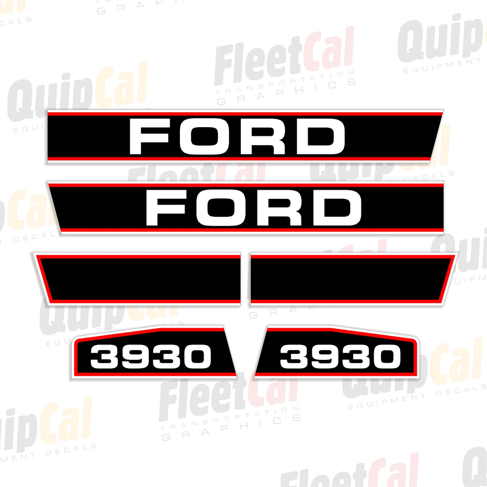 Ford Tractor Decals