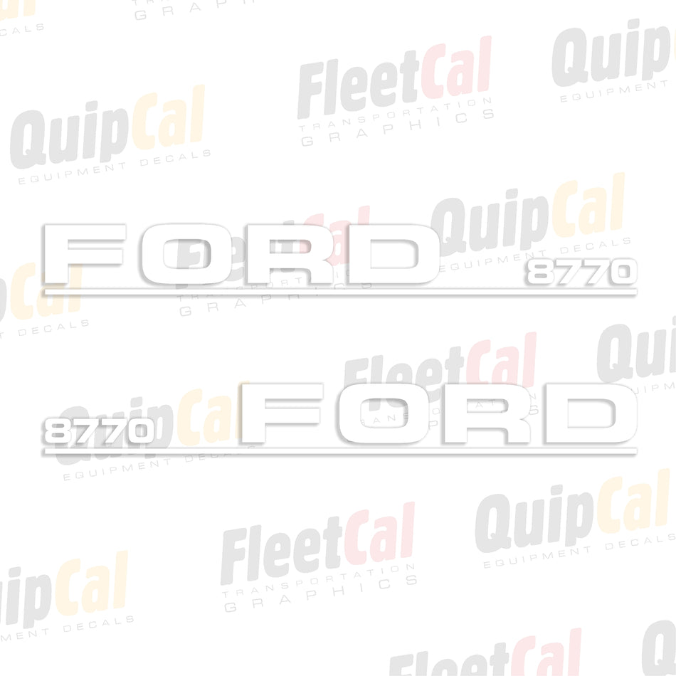 Ford Tractor Decals