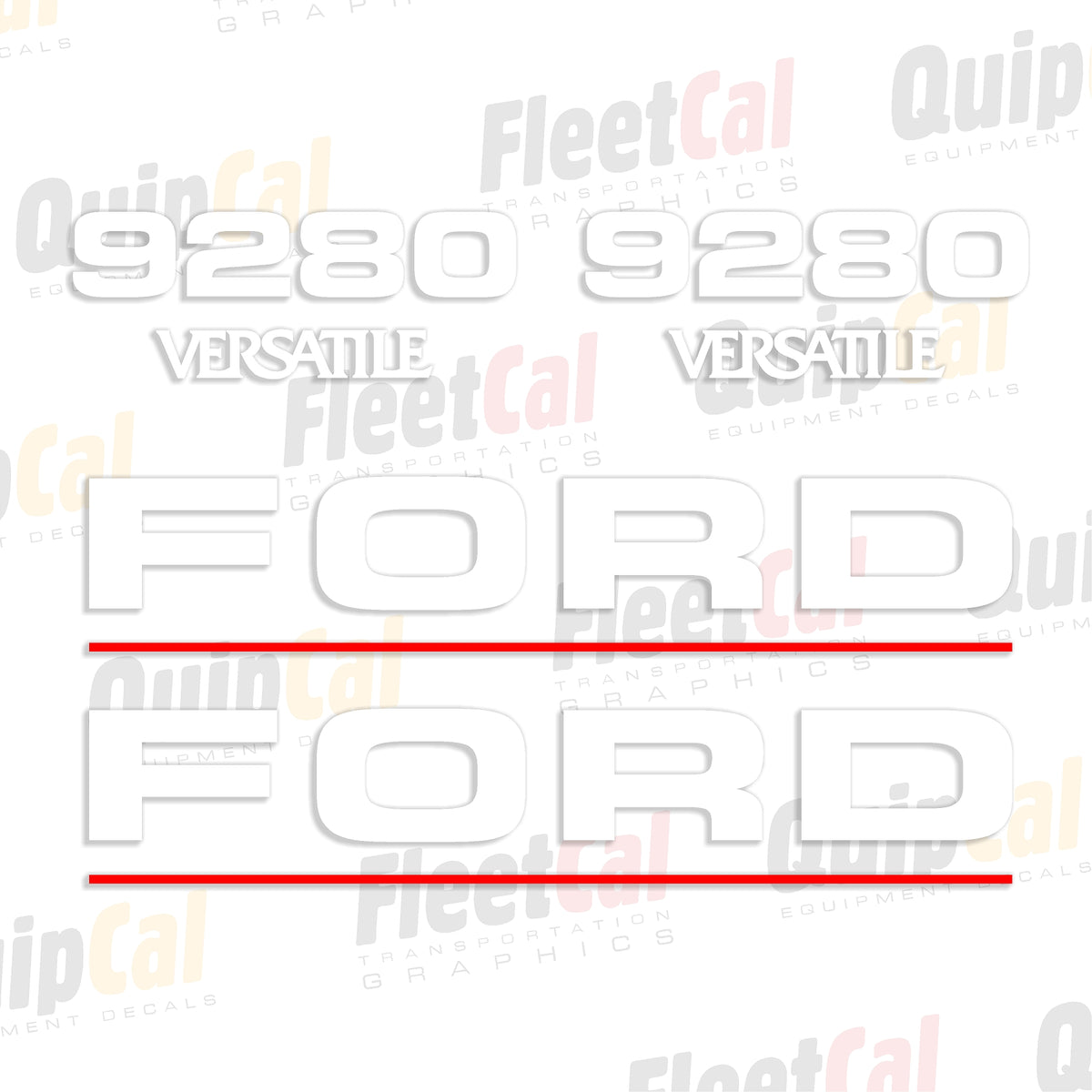 Ford Versatile Decals