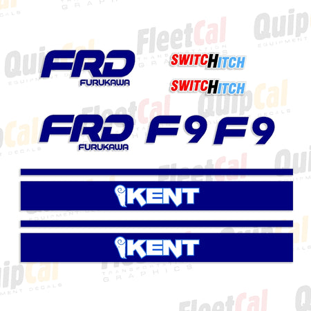 Furukawa - Kent Hydraulic Breaker Decals