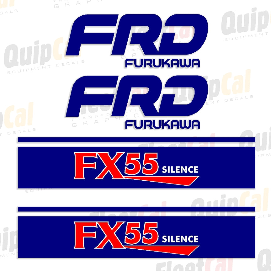 Furukawa - Kent Hydraulic Breaker Decals