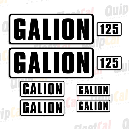 Decals for Galion Cranes