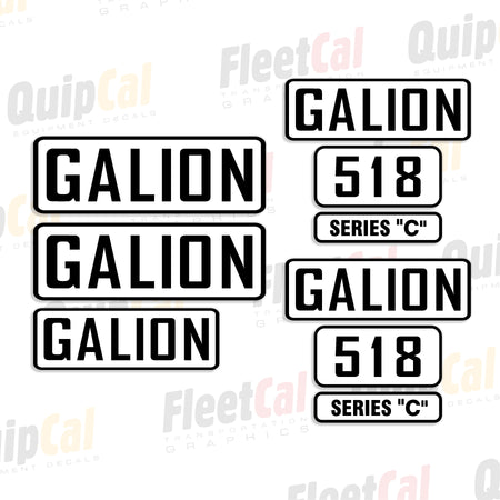 Decals for Galion Graders