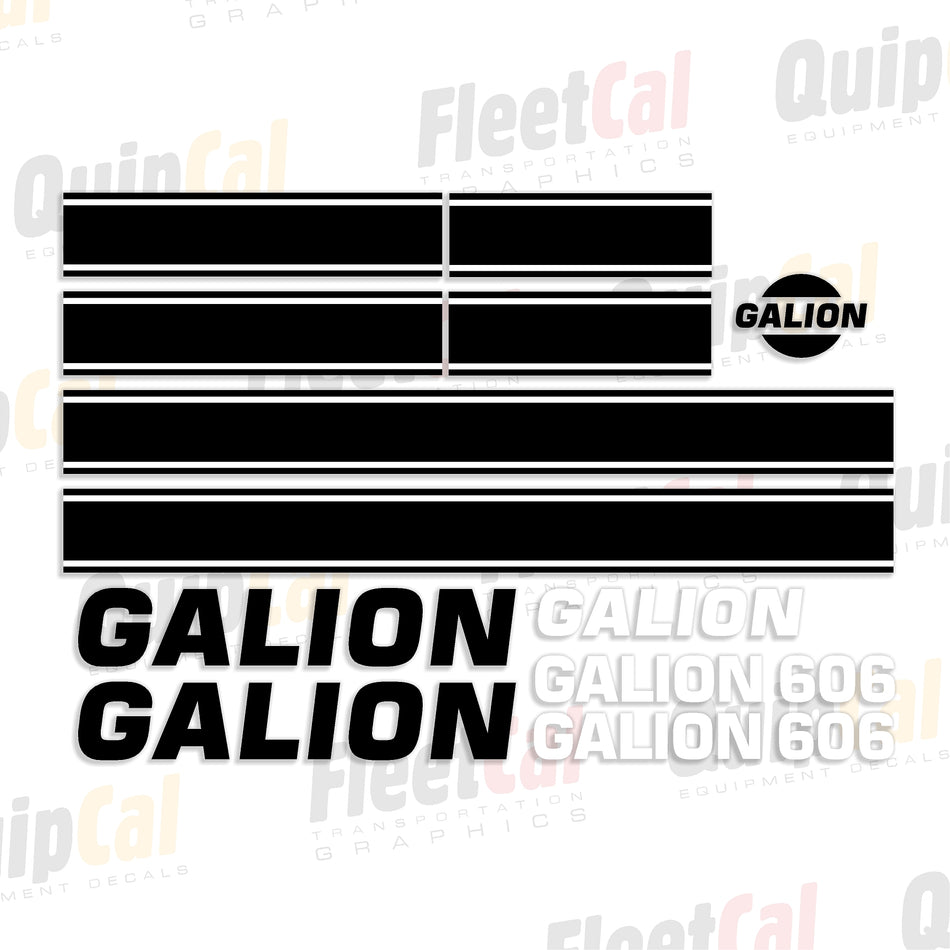 Decals for Galion Graders