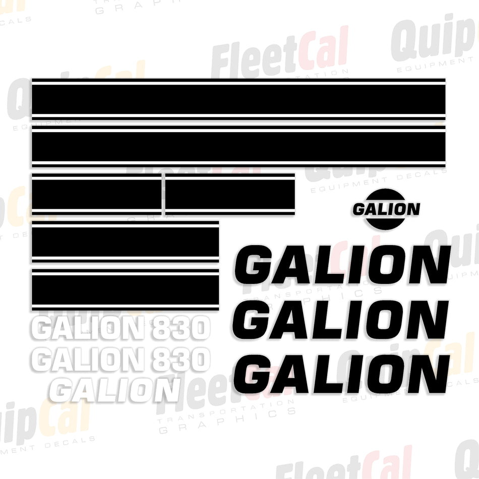 Decals for Galion Graders