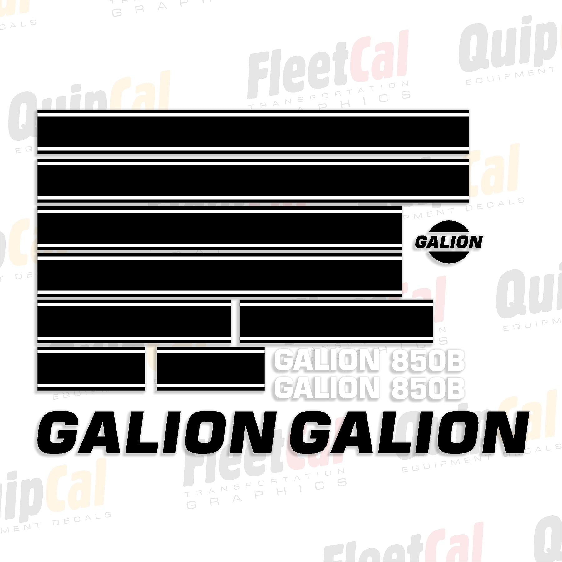 Decals for Galion Graders