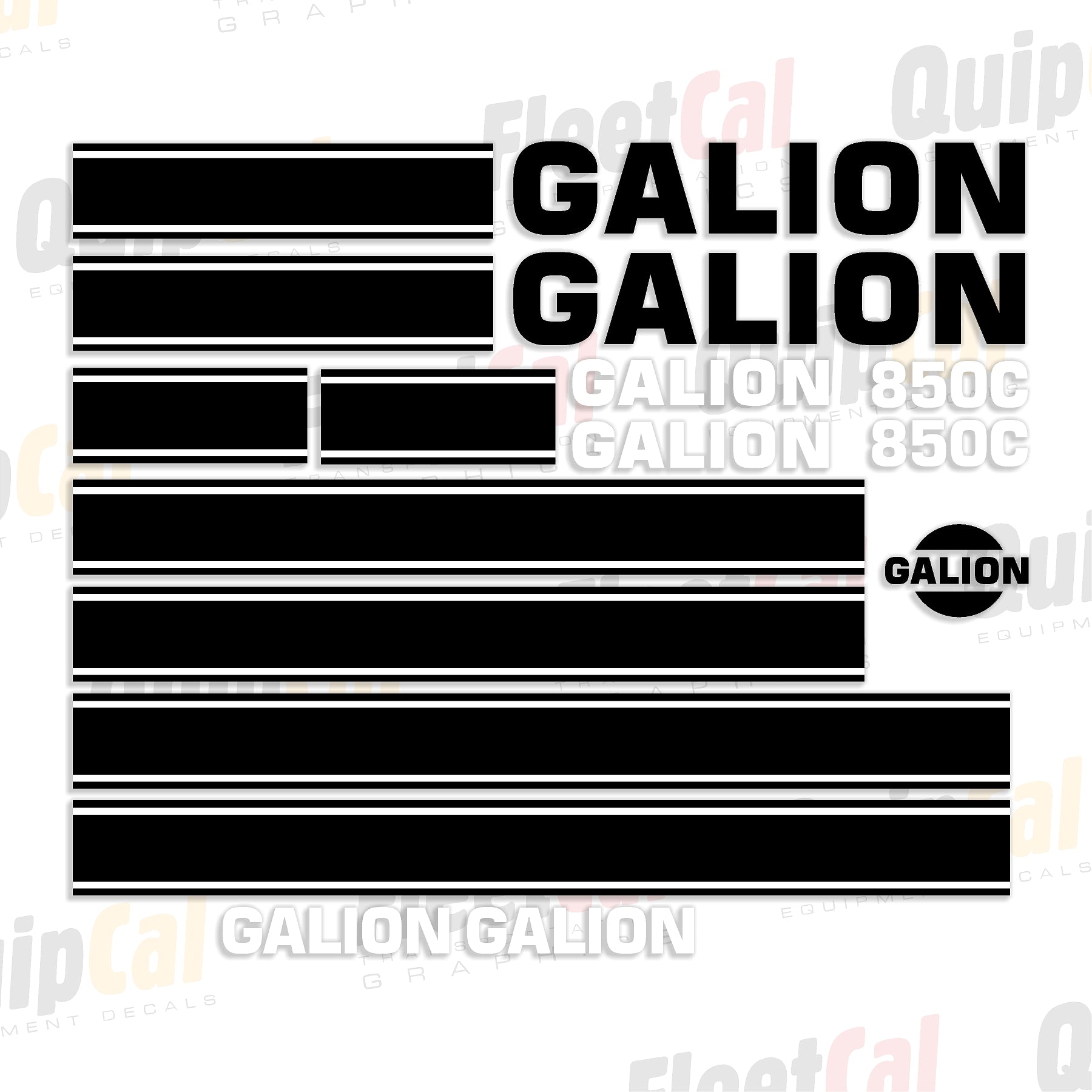 Decals for Galion Graders