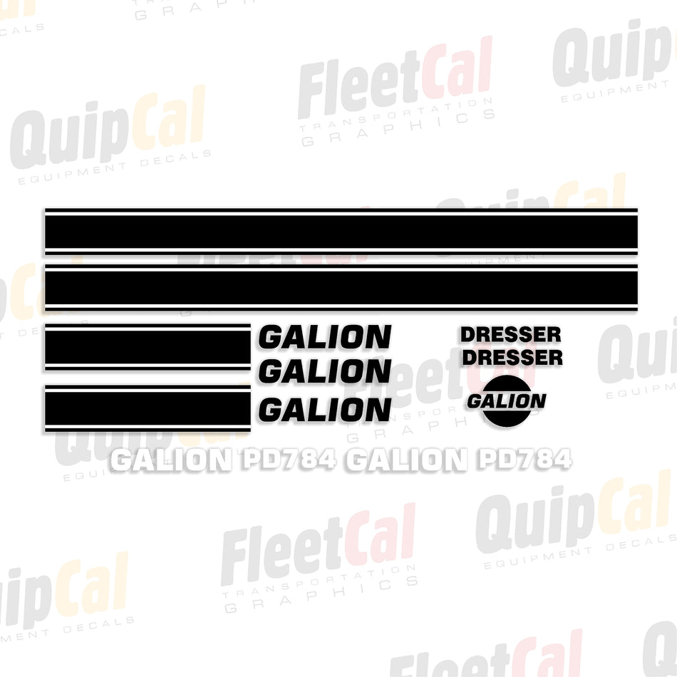 Decals for Galion Graders