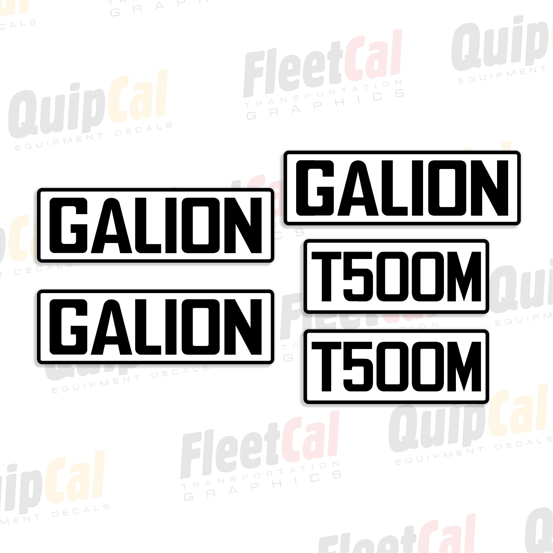 Decals for Galion Graders