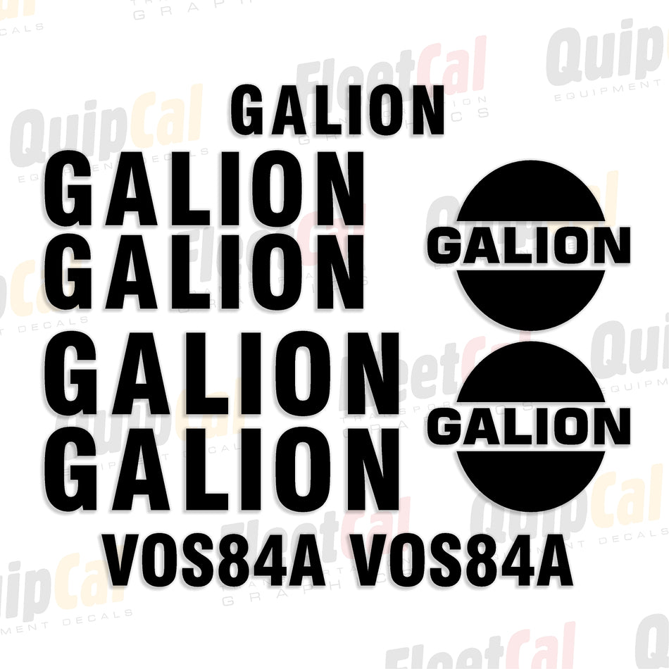 Decals for Galion Rollers