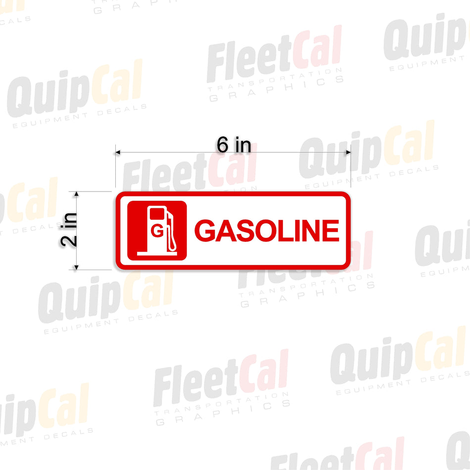 Gasoline 001 - Gasoline Decal