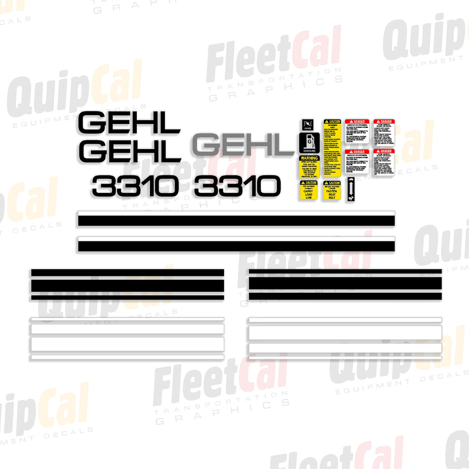 Gehl Skid Loader Decal Set