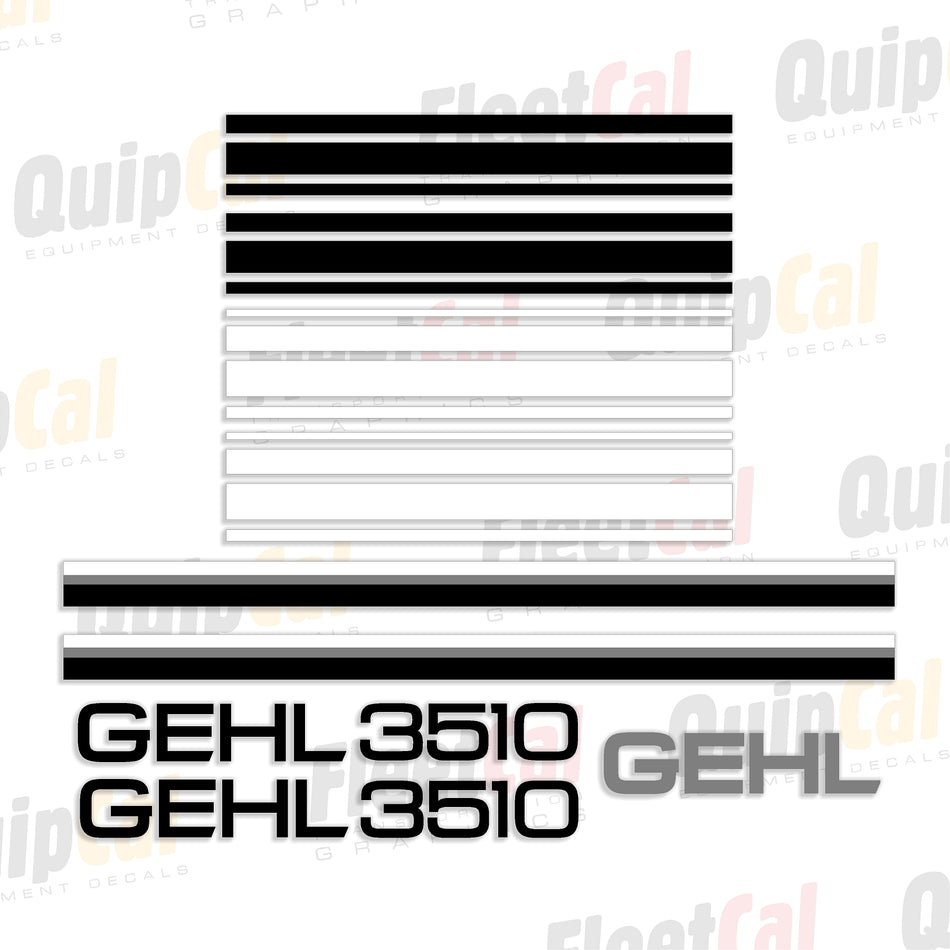 Gehl Skid Loader Decal Set