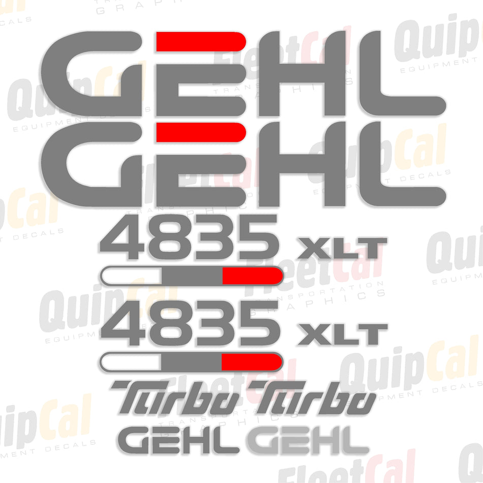 Gehl Skid Loader Decal Set