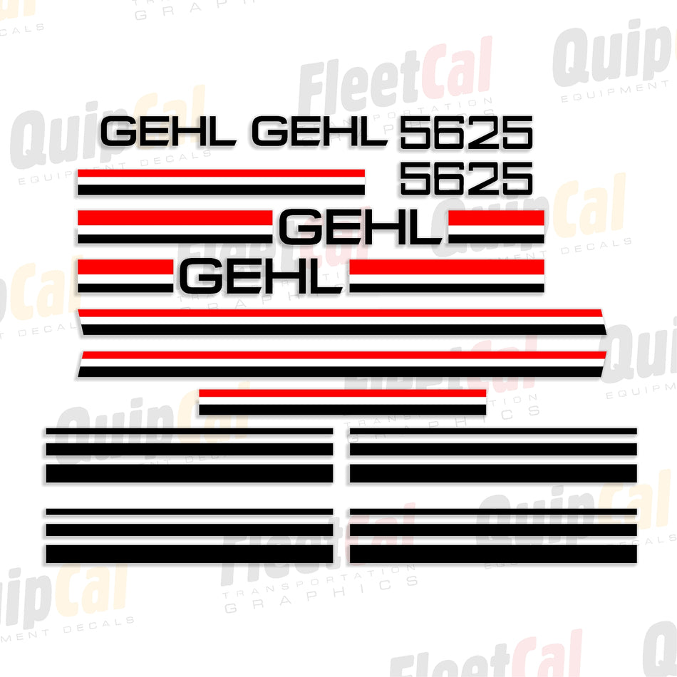 Gehl Skid Loader Decal Set