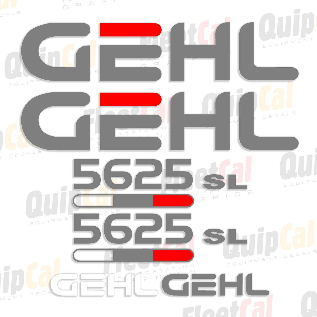 Gehl Skid Loader Decal Set