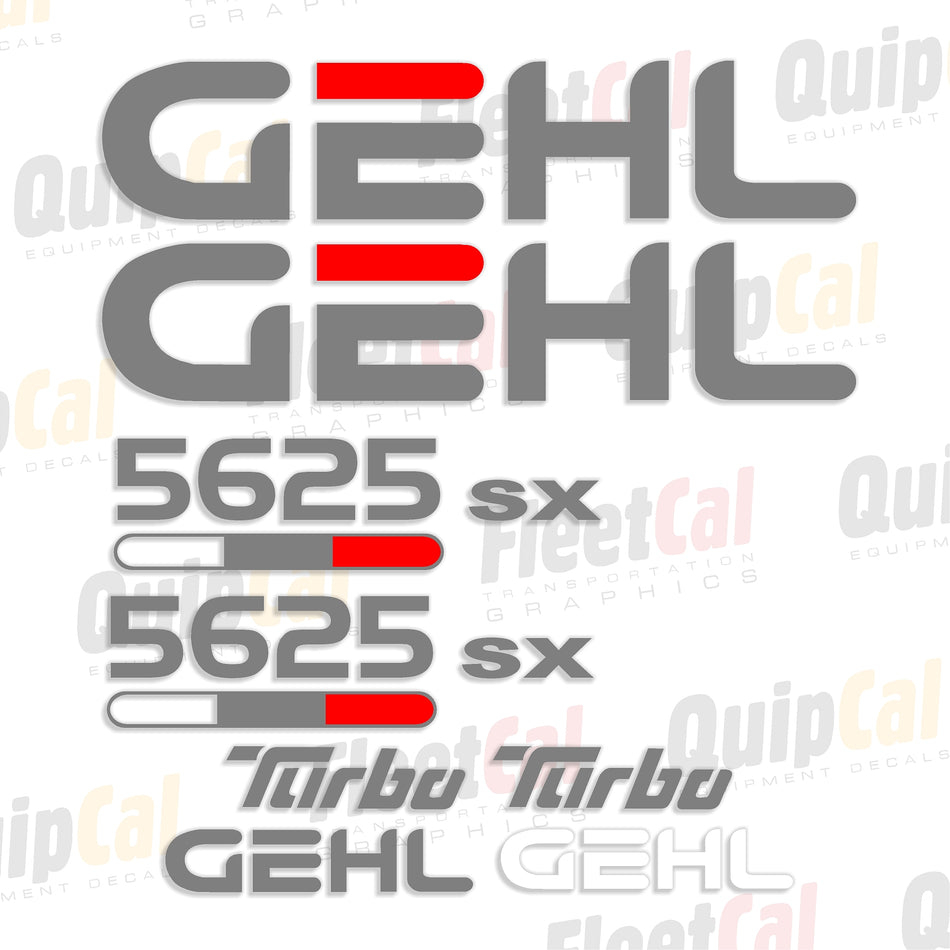 Gehl Skid Loader Decal Set