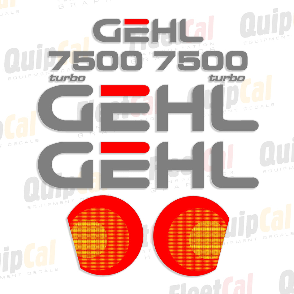 Gehl Skid Loader Decal Set