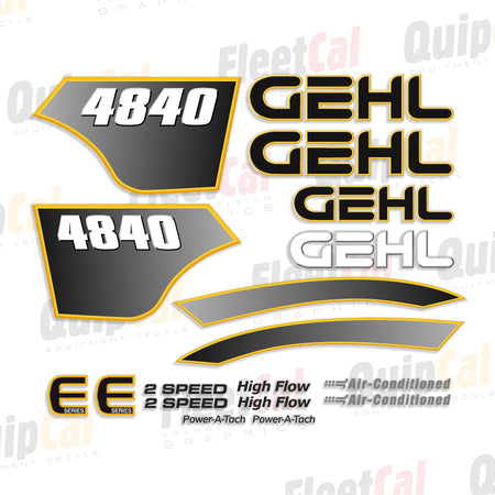 Gehl Skid Loader Decals