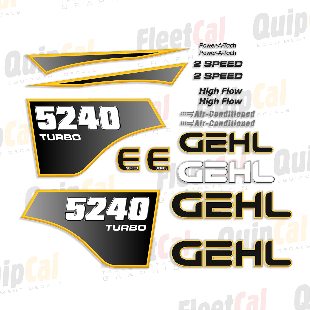 Gehl Skid Loader Decals