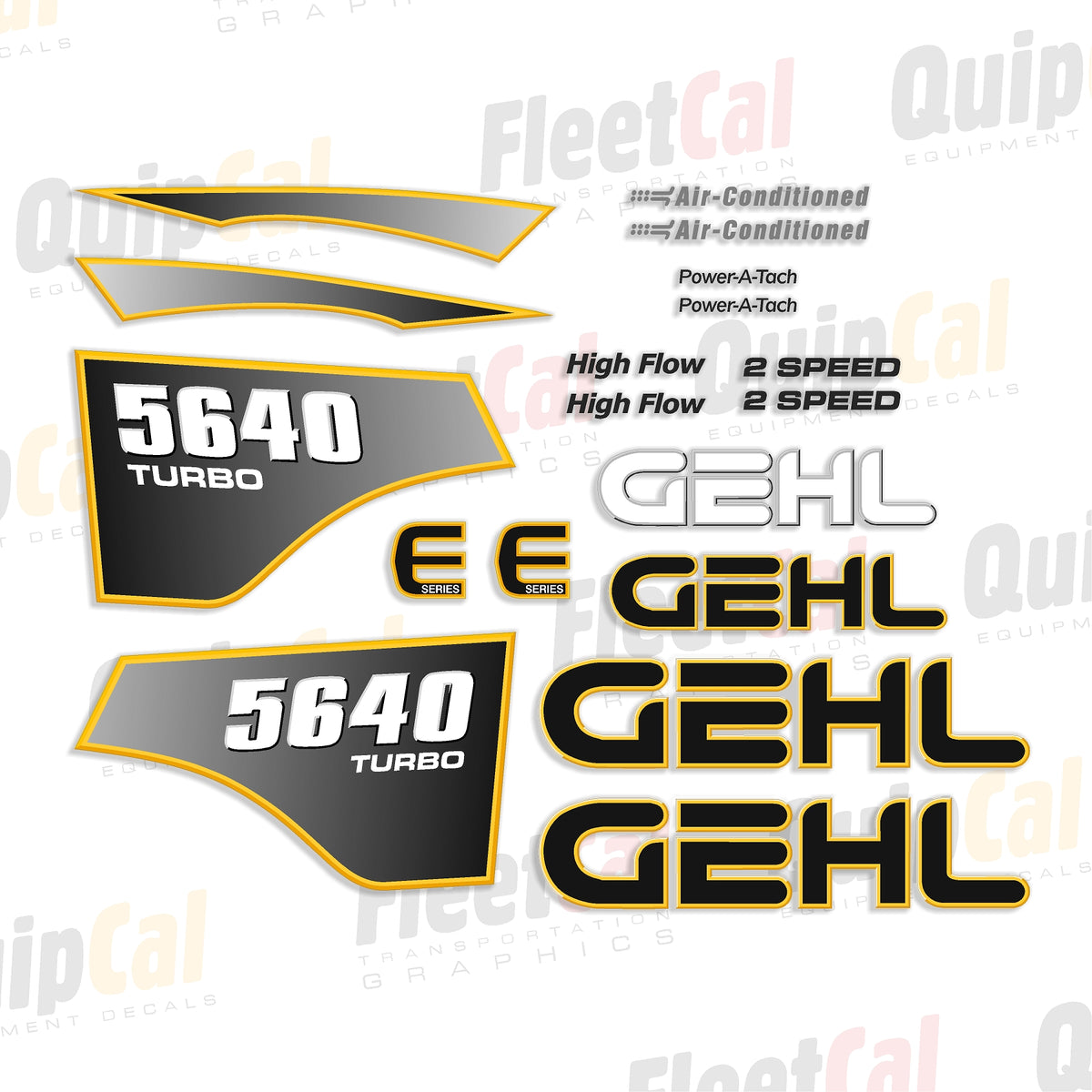 Gehl Skid Loader Decals