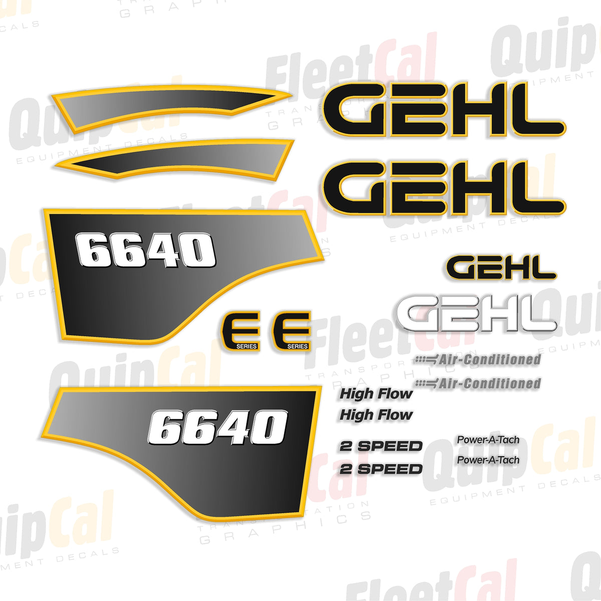 Gehl Skid Loader Decals