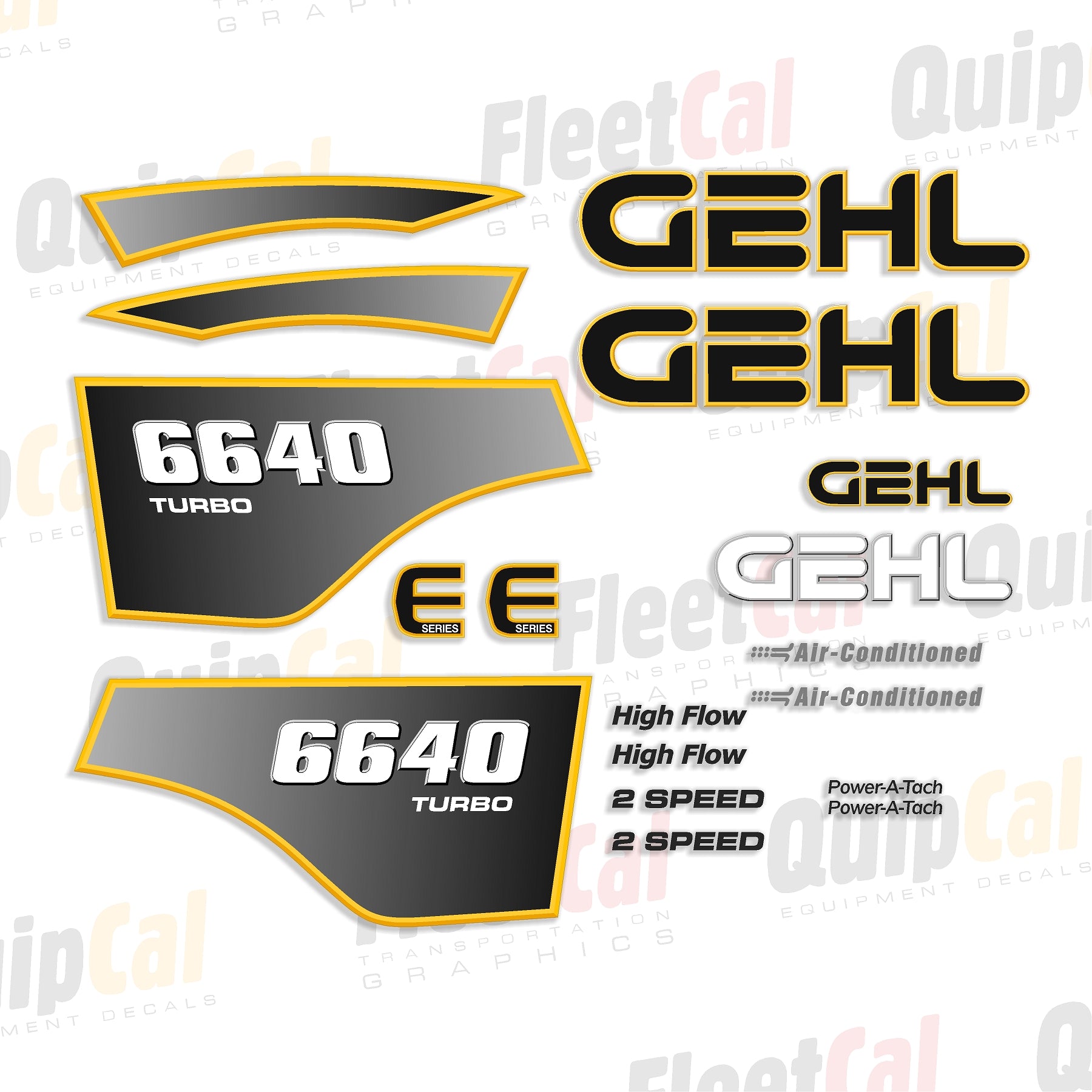 Gehl Skid Loader Decals