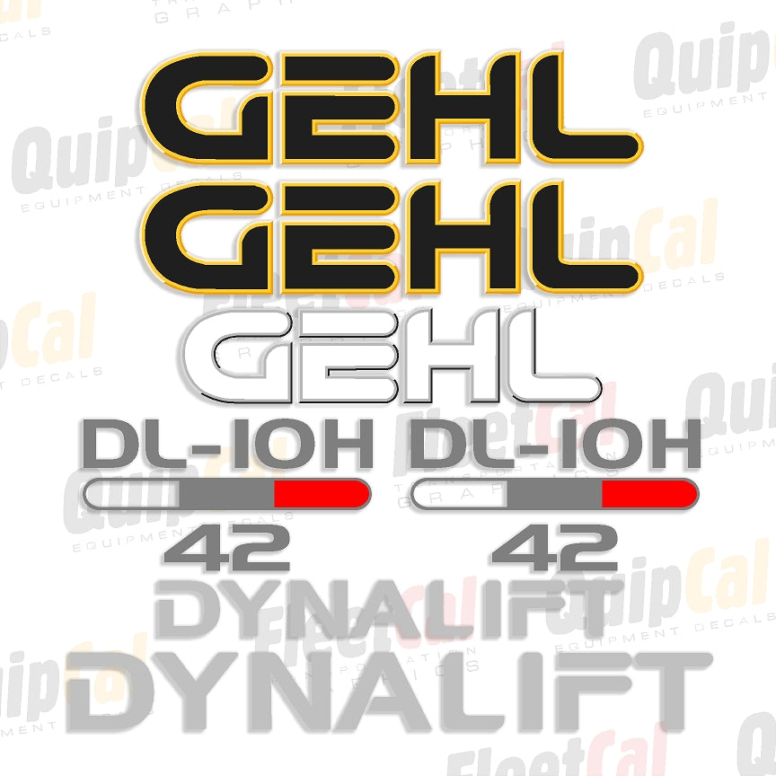 Gehl Telehandler Decals