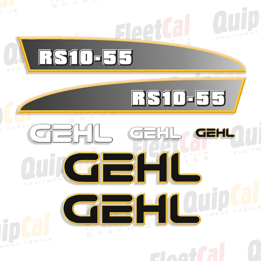 Gehl Telehandler Decals
