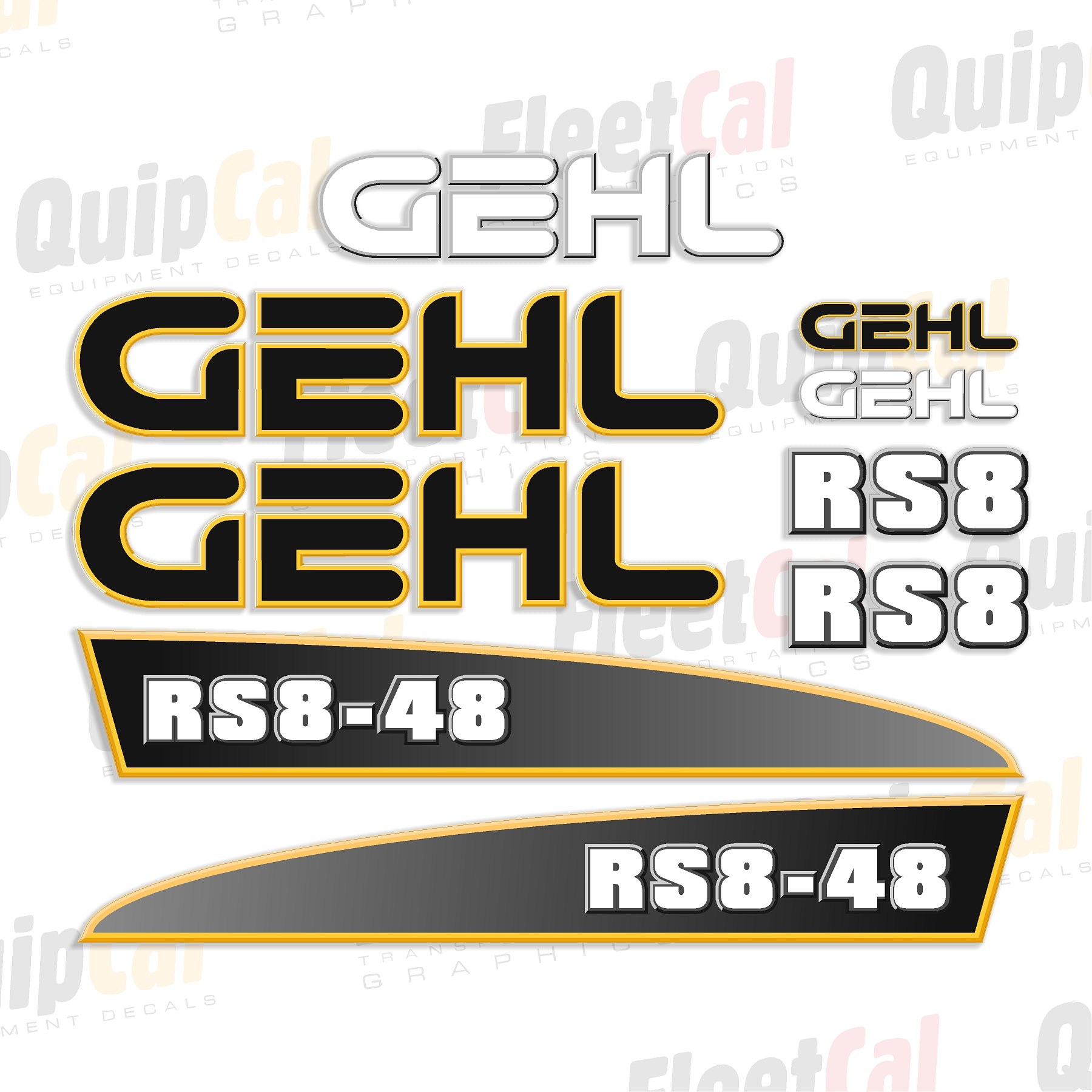 Gehl Telehandler Decals