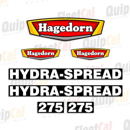 Hagedorn Manure Spreader Decals