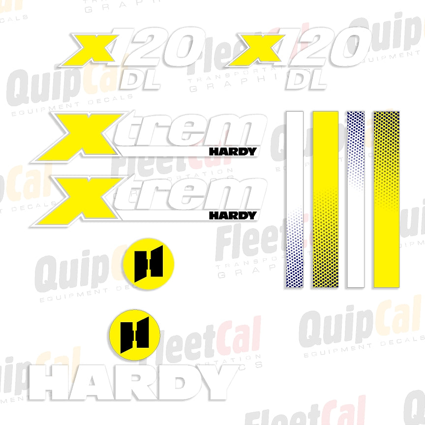 Hardy Front Loader Decals