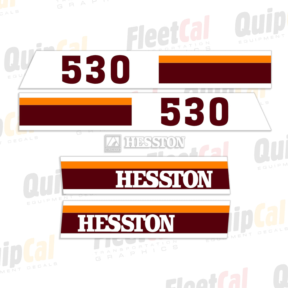 Hesston Baler Decal Set