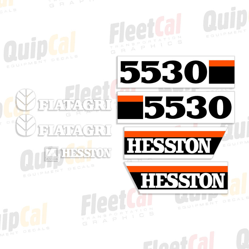 Hesston Round Baler Decal Set