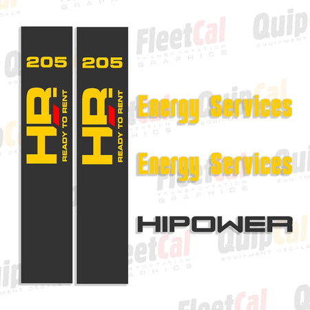 Hi-Power Generator Decals