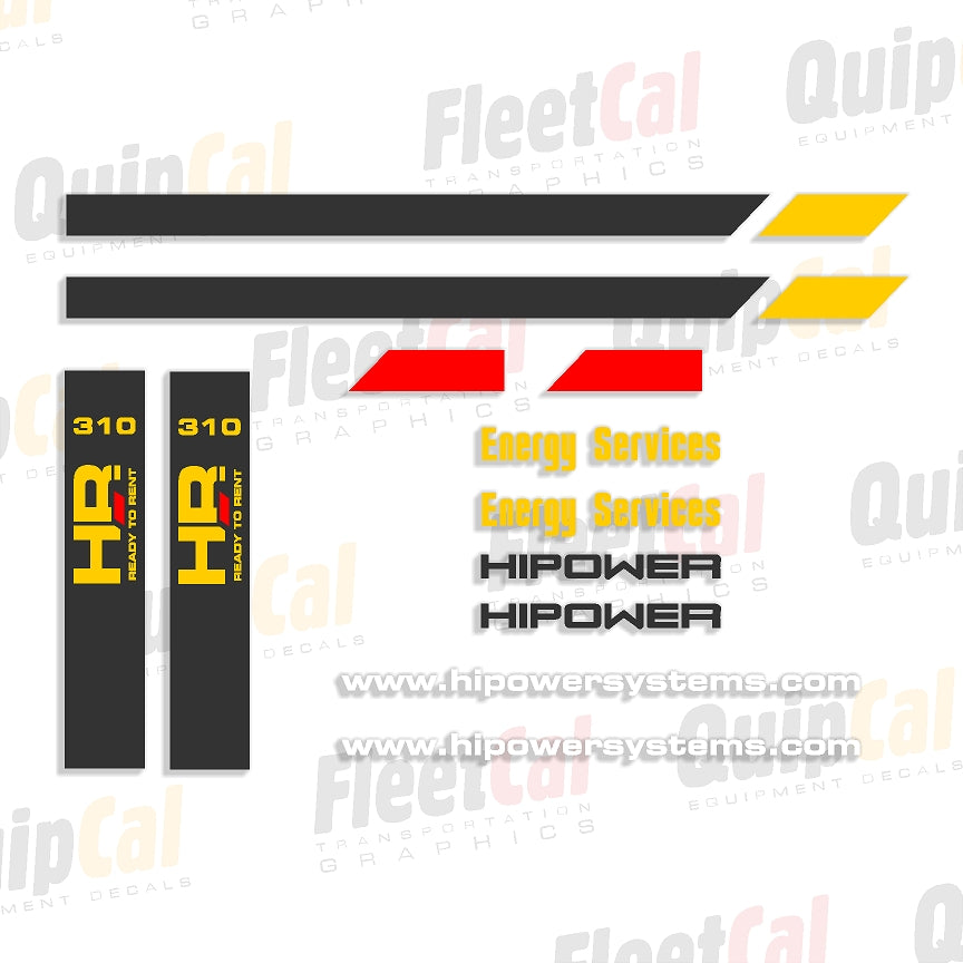 Hi-Power Generator Decals