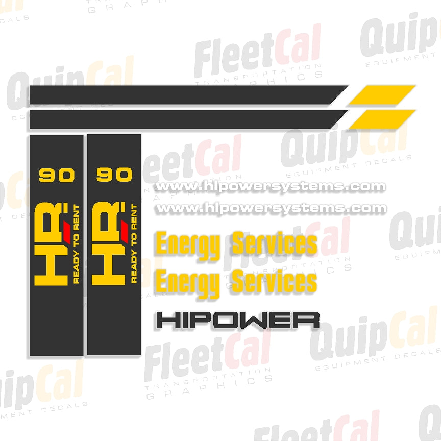 Hi-Power Generator Decals