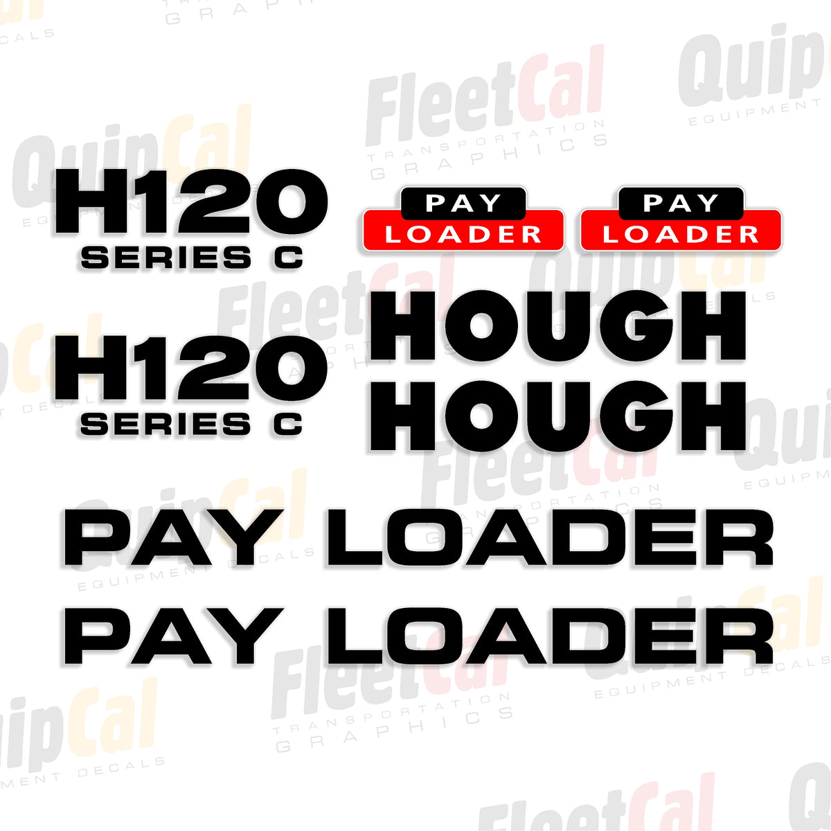 Hough Payloader Decals 