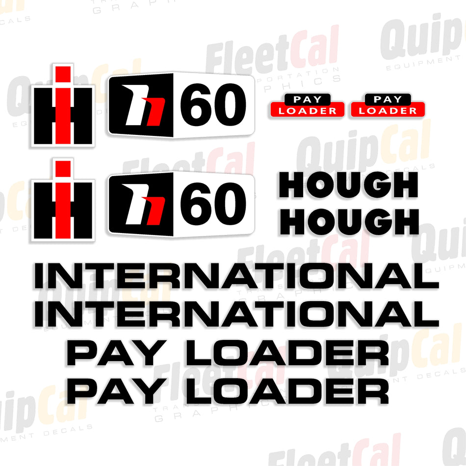 Hough Payloader Decals 