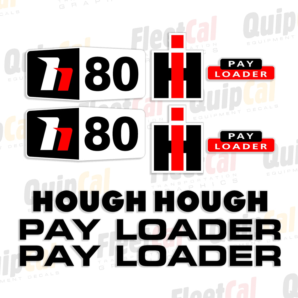 Hough Payloader Decals 