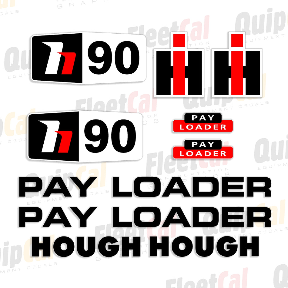 Hough Payloader Decals 