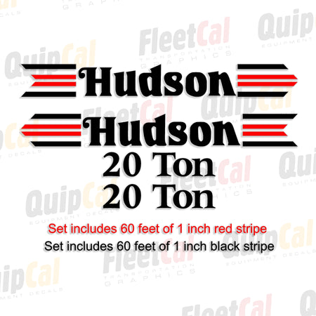 Hudson Trailer Decal Set