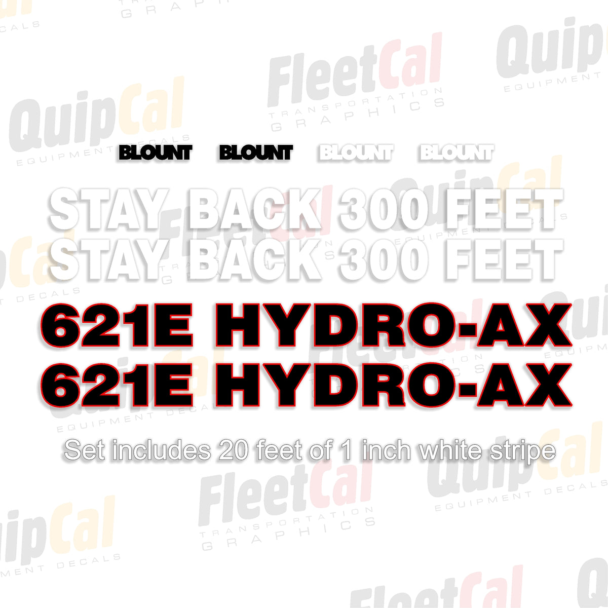 Hydro-Ax Decal Set