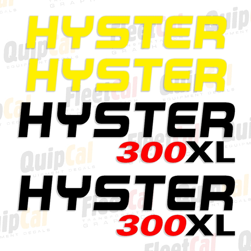 Hyster Forklift Decals