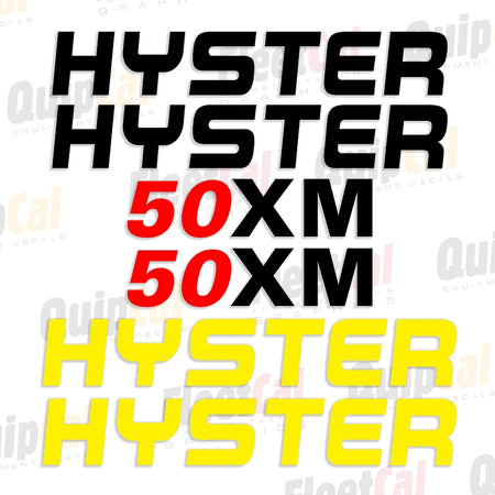 Hyster Forklift Decals