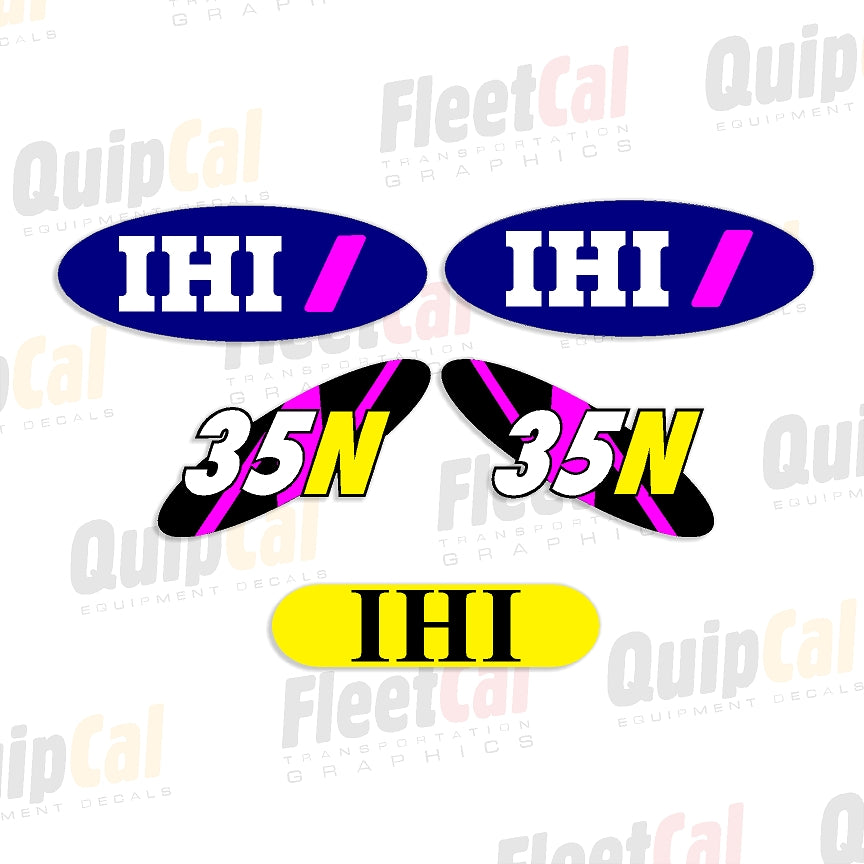 IHI 35N-markeringsstickerset