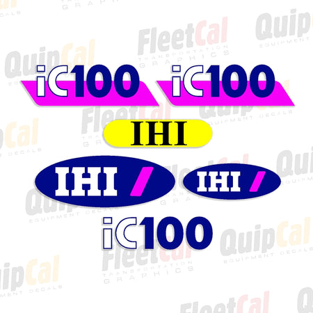 IHI Crawler Carrier Decals