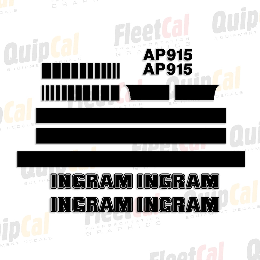 Ingram Roller Decals