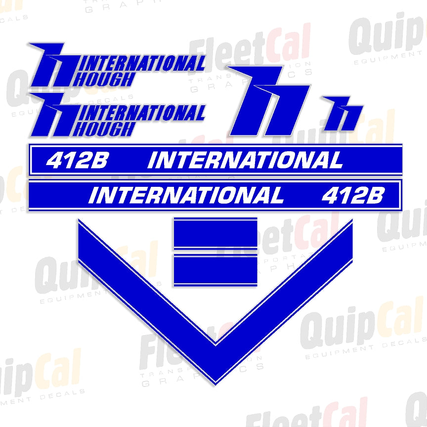 International Hough Scraper Decal Set