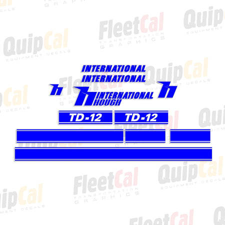 International Hough Crawler Tractor Decal Set